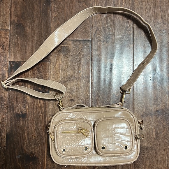 Beige Utility Bag - Picture 2 of 3